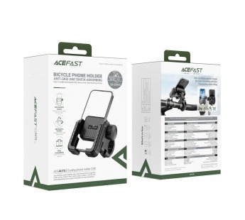 Держатель для телефона ACEFAST D58, (велосипед/мотоцикл) черный#2136815