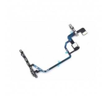 Шлейф для iPhone XR + кнопка включения + кнопки громкости (100% components)#2134812