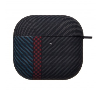 Чехол Luxo Creative для "Apple AirPods (4-го поколения)" (120) (black/blue) (240510)#2106556