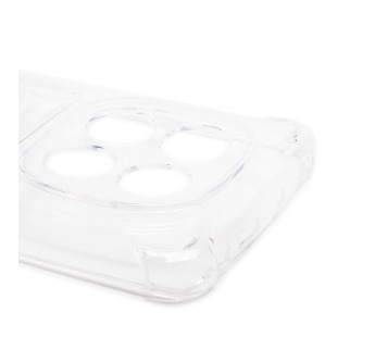 Чехол-накладка - SC276 с картхолдером для "Xiaomi Redmi Note 14 Pro 4G" (transparent) (240450)#2106561