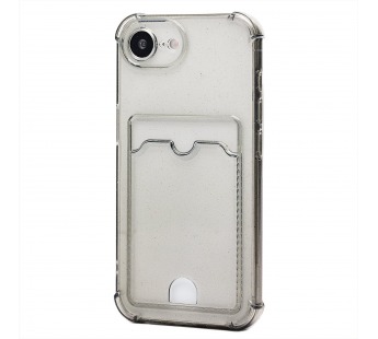 Чехол-накладка - SC300 с картхолдером для "Apple iPhone 16e" (black) (239274)#2106564