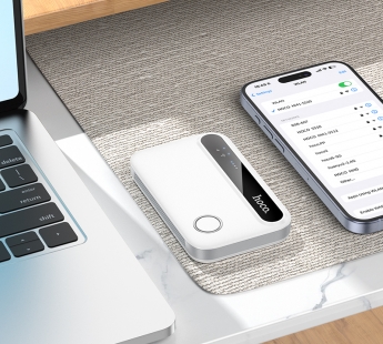 Карманный Wi-Fi роутер HOCO HI41 4G Lte точка доступа (белый) #2104532