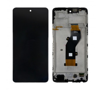Дисплей для Infinix Hot 50 4G (X6882) модуль с рамкой Черный - OR#2104829