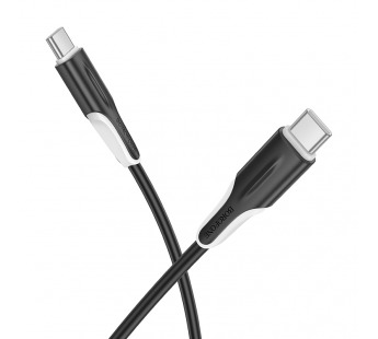 Кабель TypeC - TypeC BOROFONE BX119 60W (черный) 1м#2104567