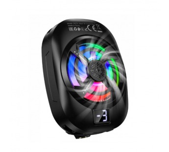 Охлаждающий вентилятор (кулер) для телефона HOCO GM76 (черный)#2104581