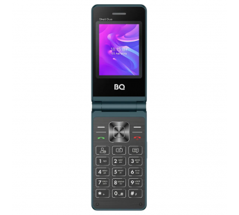Мобильный телефон BQ 2412 Shell Duo Синий#2141895