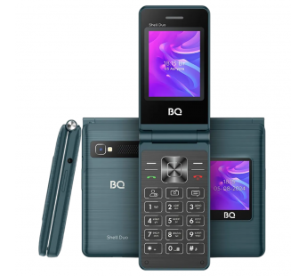 Мобильный телефон BQ 2412 Shell Duo Синий#2141897