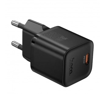 Адаптер сетевой Hoco N66 (35W, PD) черный#2115572