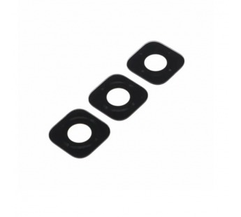 Стекло камеры для Infinix Hot 50 4G (X6882) (комплект 3 шт.) Черный#2138237