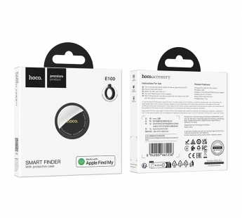 GPS-Трекер Hoco E100 для iPhone, черный#2105330