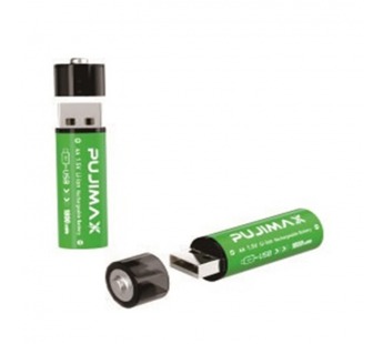 Аккумулятор Pujimax Li-ion AA USB(1800mWh) 2BL#2106342