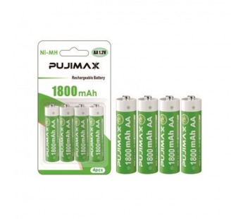 Аккумулятор Pujimax Ni-MH AA (1800mAhx4) 4BL#2106339