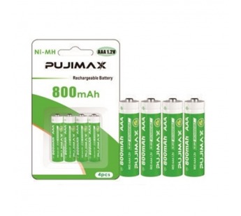 Аккумулятор Pujimax Ni-MH AAA (800mAhx4) 4BL#2106338