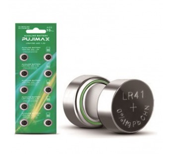 Батарейка Pujimax AG3 LR41/10BL Alkaline Cell#2106335