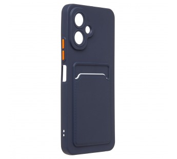 Чехол-накладка - SC337 с картхолдером для "Infinix Smart 10" (dark blue) (240686)#2105776