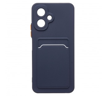 Чехол-накладка - SC337 с картхолдером для "Infinix Smart 10" (dark blue) (240686)#2105778