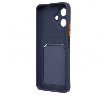 Чехол-накладка - SC337 с картхолдером для "Infinix Smart 10" (dark blue) (240686)#2105775