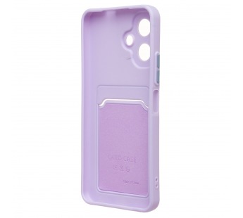 Чехол-накладка - SC337 с картхолдером для "Infinix Smart 10" (light violet) (240687)#2105771