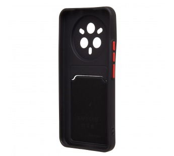 Чехол-накладка - SC337 с картхолдером для "Realme 14 Pro+" (black) (240830)#2105784