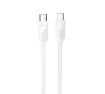 Кабель Type-C - Type-C HOCO X114 (60W/3A/1m) белый#2106475