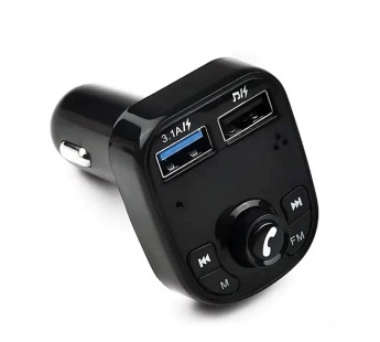 Авто FM модулятор ENERGY POWER QY-05 (2USB 3.1A) черный#2105651