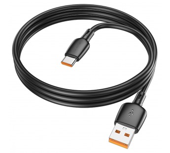 Кабель USB - Type-C Borofone BX93 Super PD (повр. уп.) 100W 100см 5A  (black) (241336)#2110860