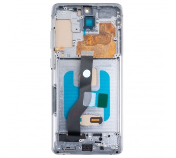 Дисплей для Samsung Galaxy S20+ (G985F) модуль с рамкой Серый - (In-Cell)#2121948