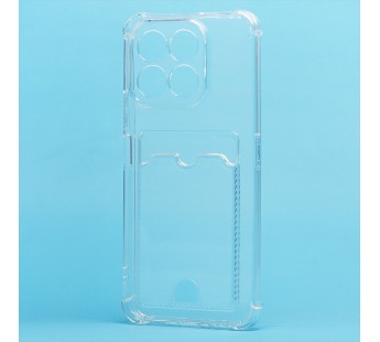 Чехол-накладка - SC276 с картхолдером для "Honor X6c" (transparent) (241230)#2109408