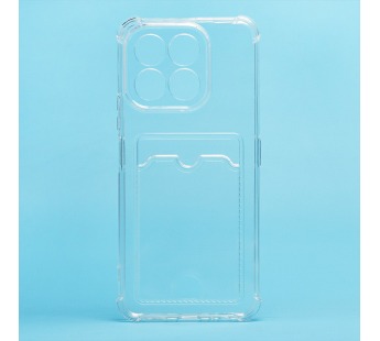 Чехол-накладка - SC276 с картхолдером для "Honor X6c" (transparent) (241230)#2109407