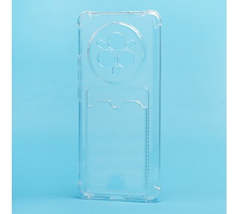 Чехол-накладка - SC276 с картхолдером для "Realme 14 Pro" (transparent) (240851)#2109402