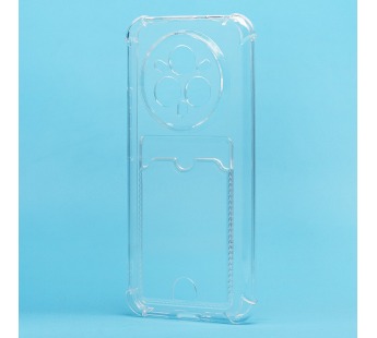 Чехол-накладка - SC276 с картхолдером для "Realme 14 Pro+" (transparent) (240833)#2109398