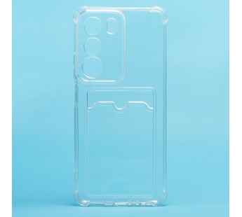 Чехол-накладка - SC276 с картхолдером для "Realme C71" (transparent) (241118)#2109393