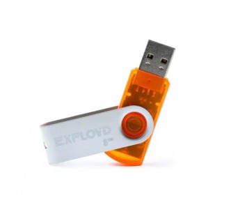 USB  8GB  Exployd  530  оранжевый#2106120