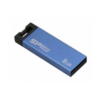 USB  8GB  Silicon Power  Touch 835  синий  металл#2106131