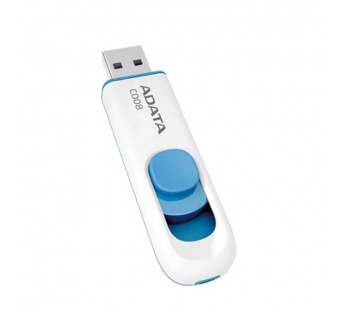 USB  16GB  A-Data  C008  белый/синий#2106172