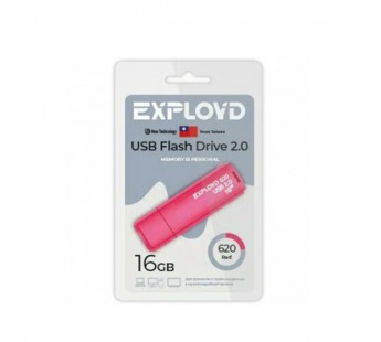 USB  16GB  Exployd  620  красный#2106181