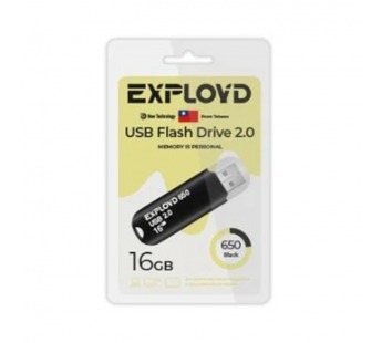 USB  16GB  Exployd  650  чёрный#2106184