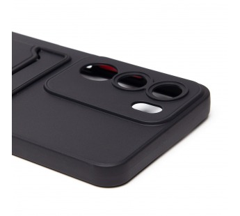 Чехол-накладка - SC337 с картхолдером для "Realme C71" (black) (241115)#2113178