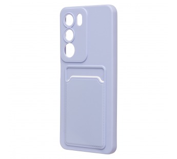 Чехол-накладка - SC337 с картхолдером для "Realme C71" (light violet) (241117)#2113187