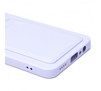 Чехол-накладка - SC337 с картхолдером для "Realme C71" (light violet) (241117)#2113190