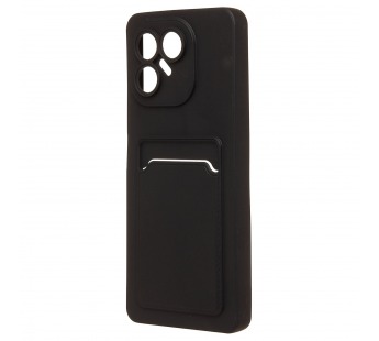 Чехол-накладка - SC337 с картхолдером для "Tecno Pova 7 Neo/Pova 7 4G" (black) (241058)#2140597