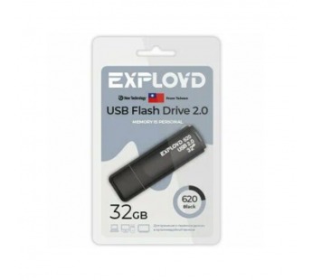 USB  32GB  Exployd  620  чёрный#2106220