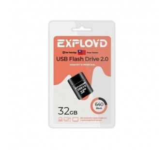 USB  32GB  Exployd  640  чёрный#2106274