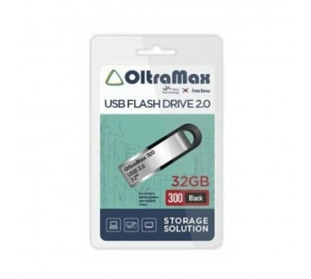 USB  32GB  OltraMax  300  чёрный#2106287