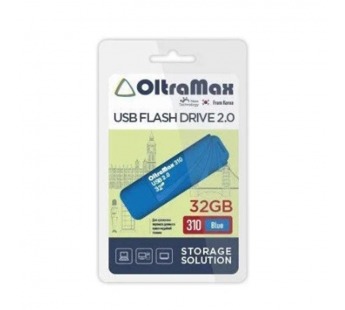 USB  32GB  OltraMax  310  синий#2106290