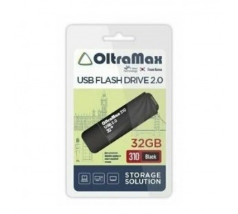 USB  32GB  OltraMax  310  чёрный#2106291