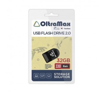 USB  32GB  OltraMax  330  чёрный#2106352