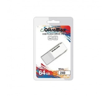 USB  64GB  OltraMax  240  белый#2106413