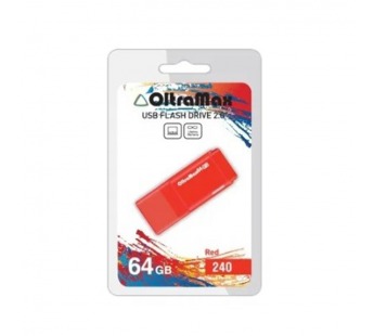 USB  64GB  OltraMax  240  красный#2106414