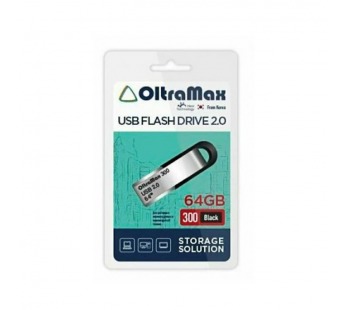 USB  64GB  OltraMax  300  чёрный#2106417